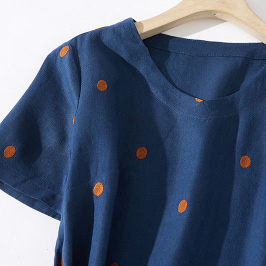Harlow™ | Isla Cotton Linen Dress