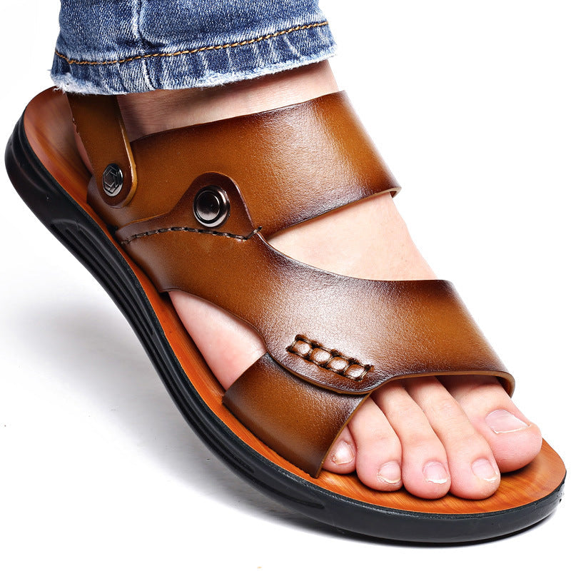 Harlow™ | Avenwood Leather Sandals