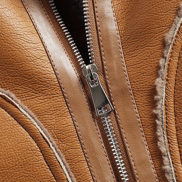 Harlow™ | Shearling Leather Jacket