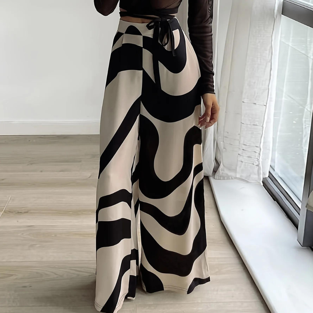 Harlow™ | Wide-Leg High-Waist Trousers