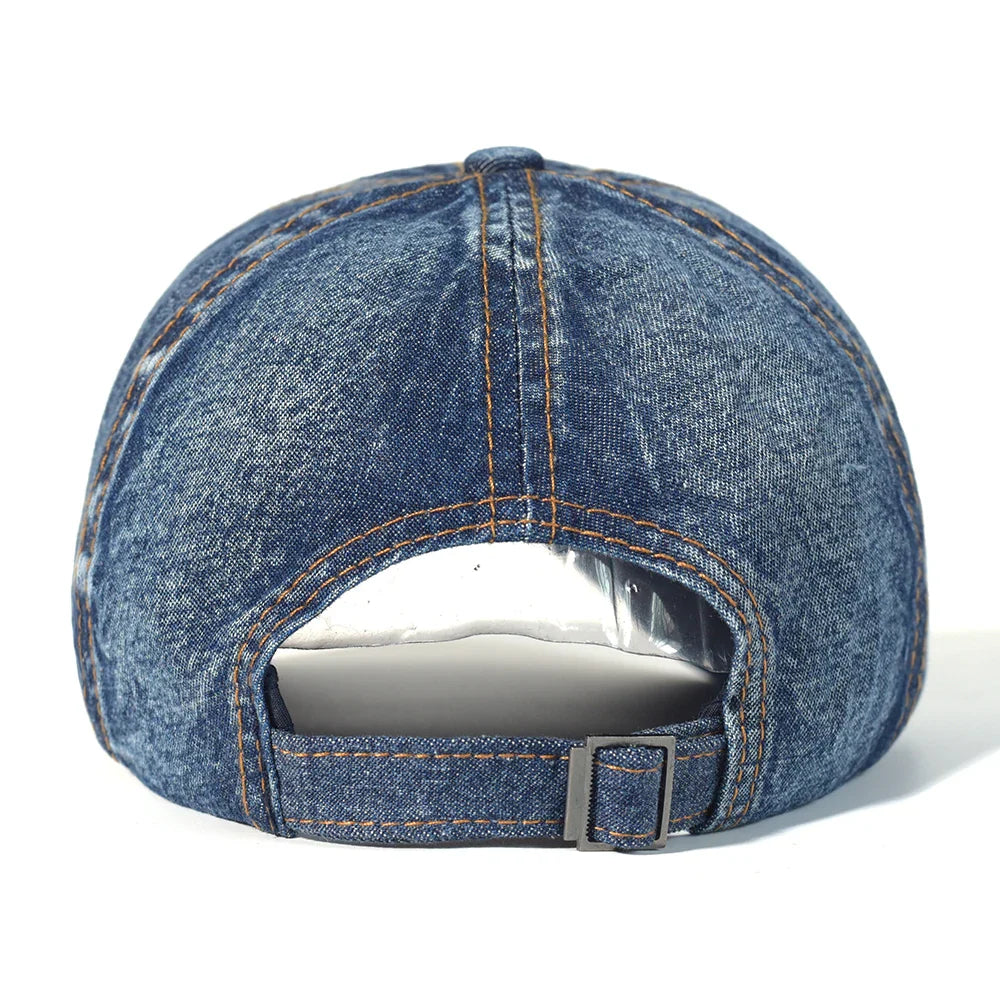 Harlow™ |Classic Washed Denim Cap