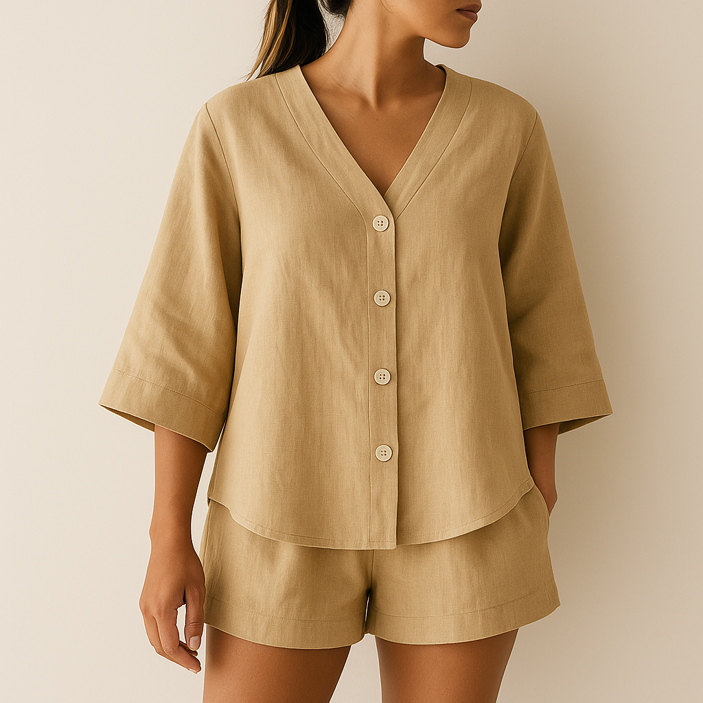 Harlow™ | Solene Relaxed Linen Set