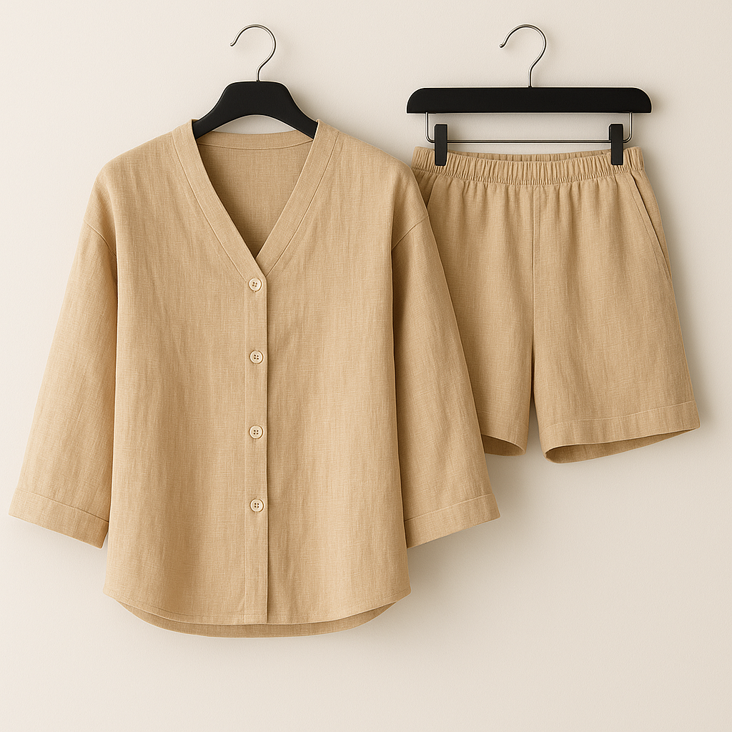 Harlow™ | Solene Relaxed Linen Set