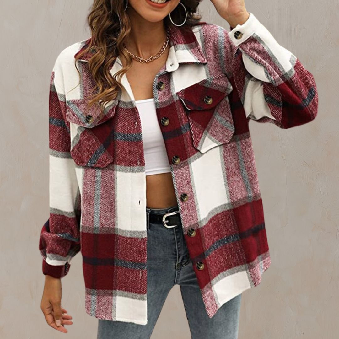 Harlow™ | Johannas Plaid Jacket