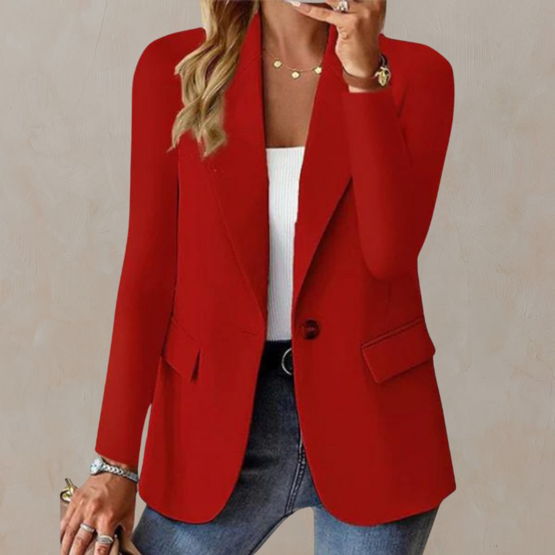 Harlow™ | Elegant Tailored Blazer