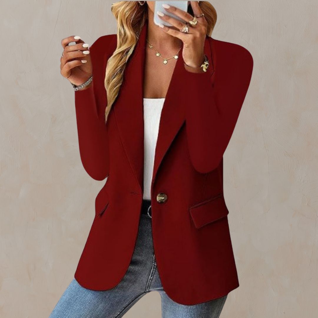 Harlow™ | Elegant Tailored Blazer