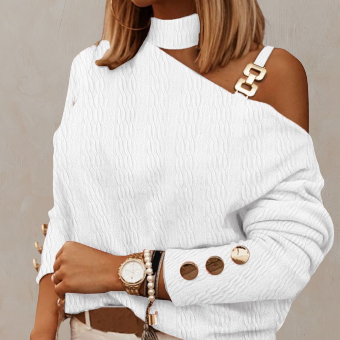 Harlow™ | Belle – Chic Off-Shoulder Summer Top