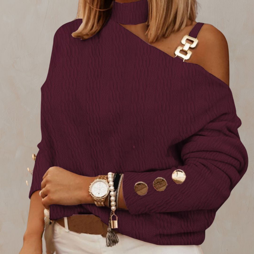 Harlow™ | Belle – Chic Off-Shoulder Summer Top