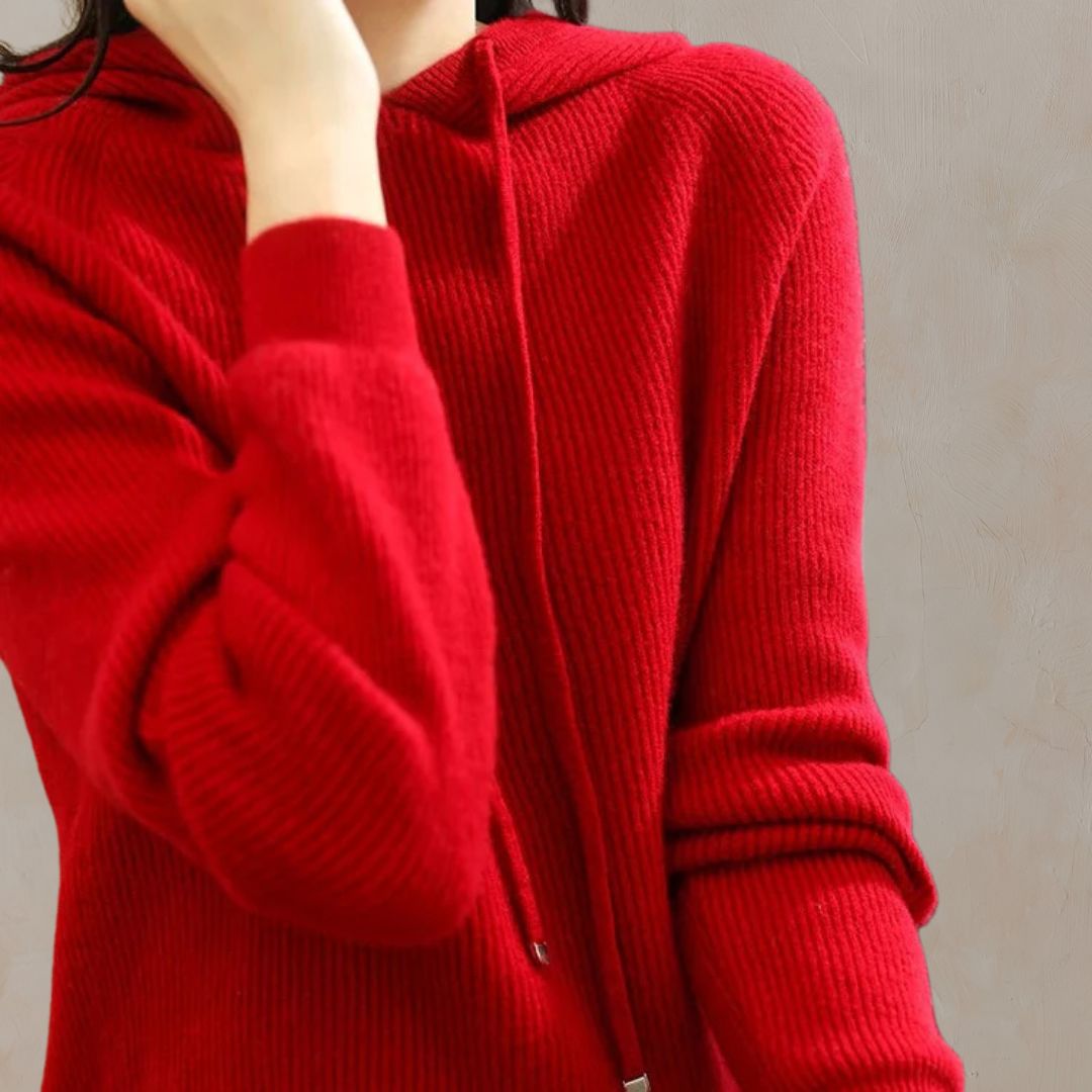 Harlow™ | Elara Cashmere Hoodie