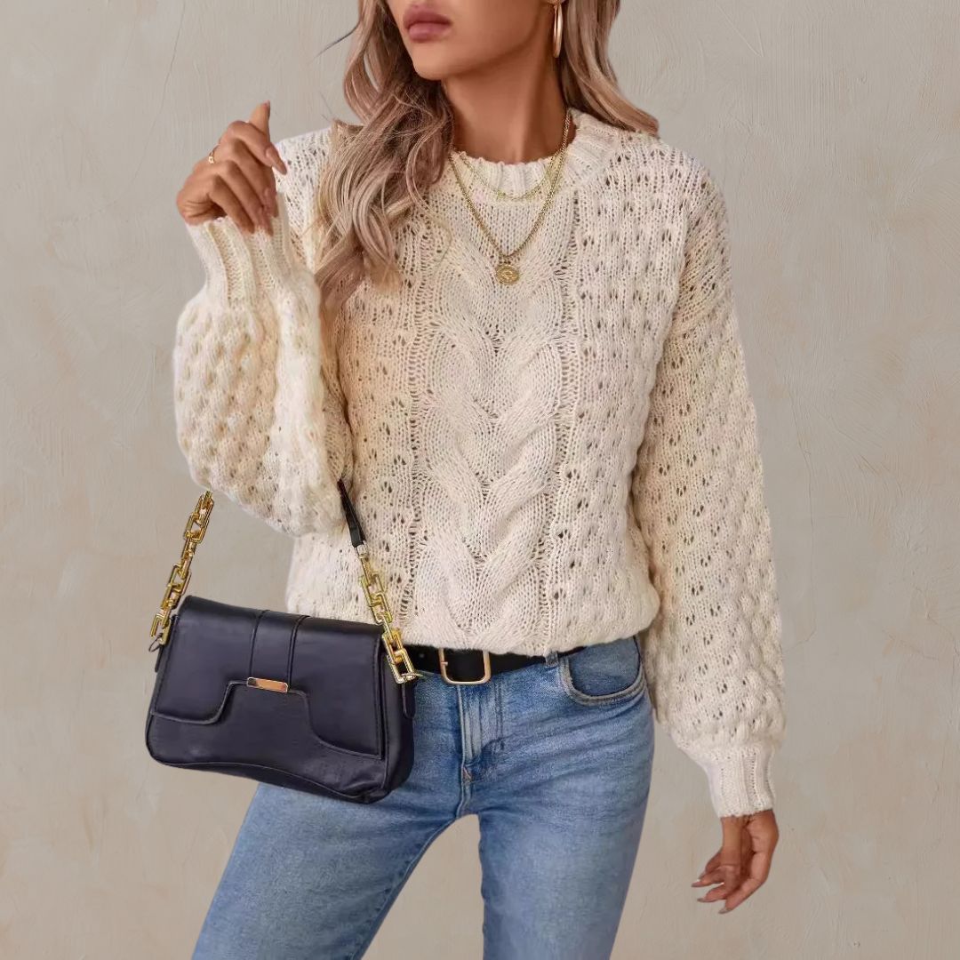 Harlow™ | Solara Cable Knit Sweater