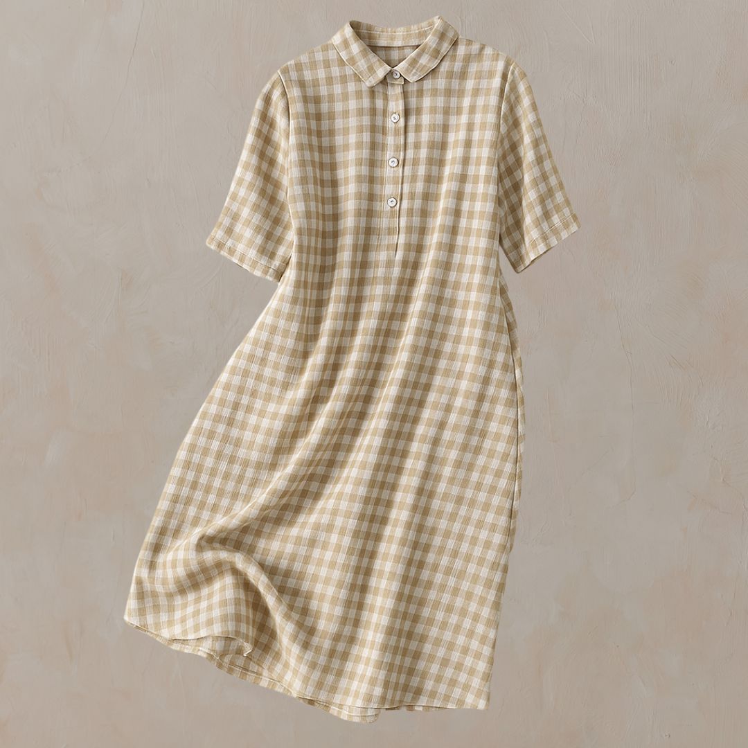 Harlow™ | Willow Linen Shirt Dress