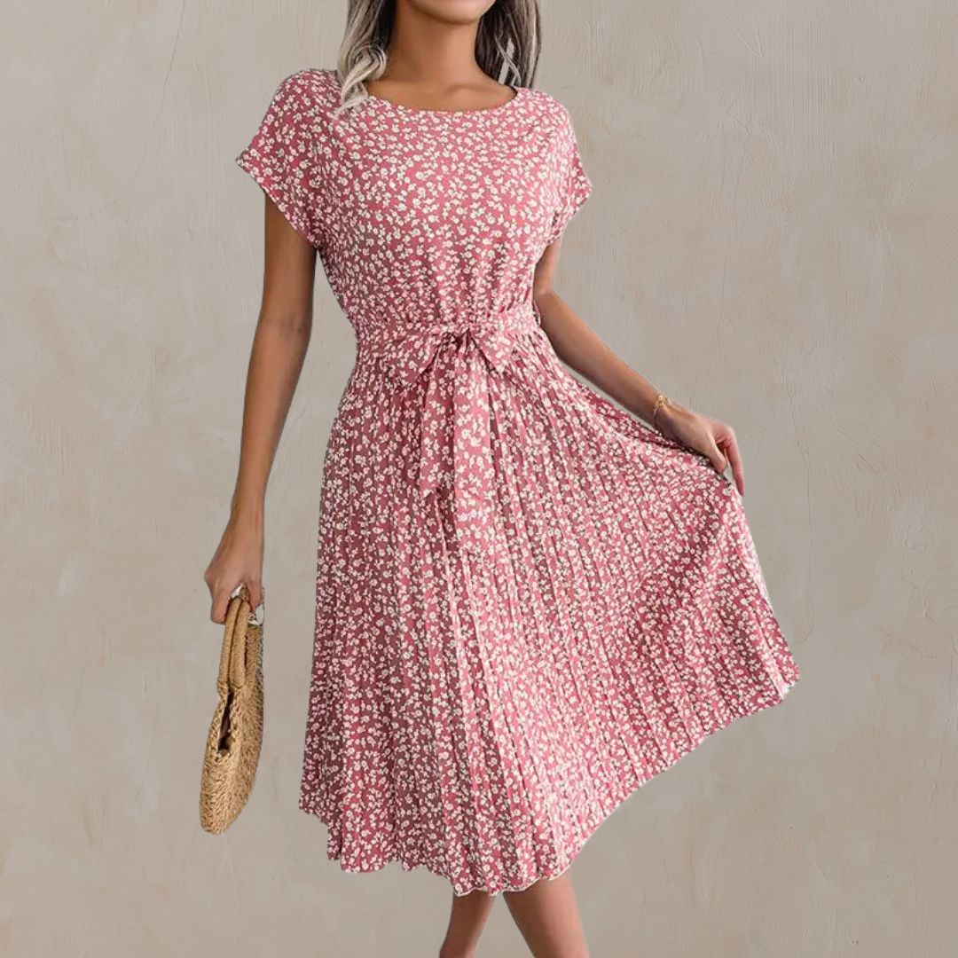 Harlow™ | Camellia Pleated Dress