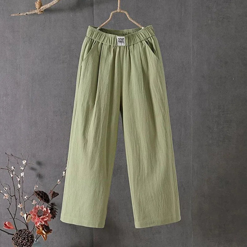 Harlow™ | Luna Linen Relaxed Trousers