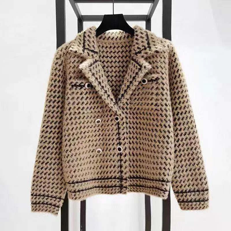 Harlow™ | Celeste Houndstooth Jacket