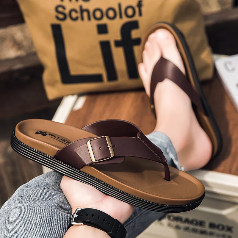Harlow™ | Veylor Leather Sandal