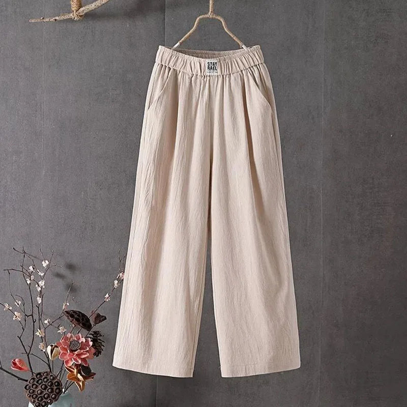 Harlow™ | Luna Linen Relaxed Trousers