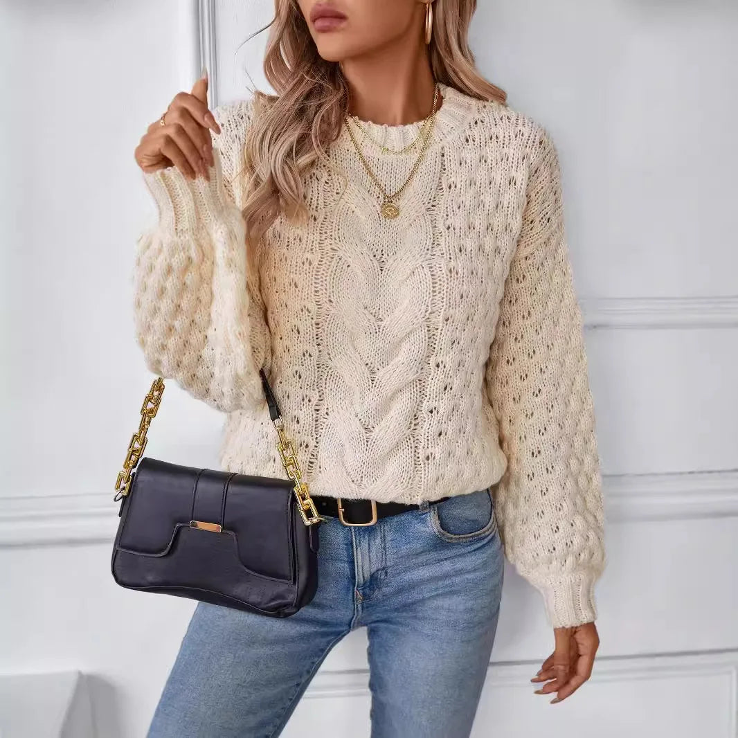 Harlow™ | Solara Cable Knit Sweater
