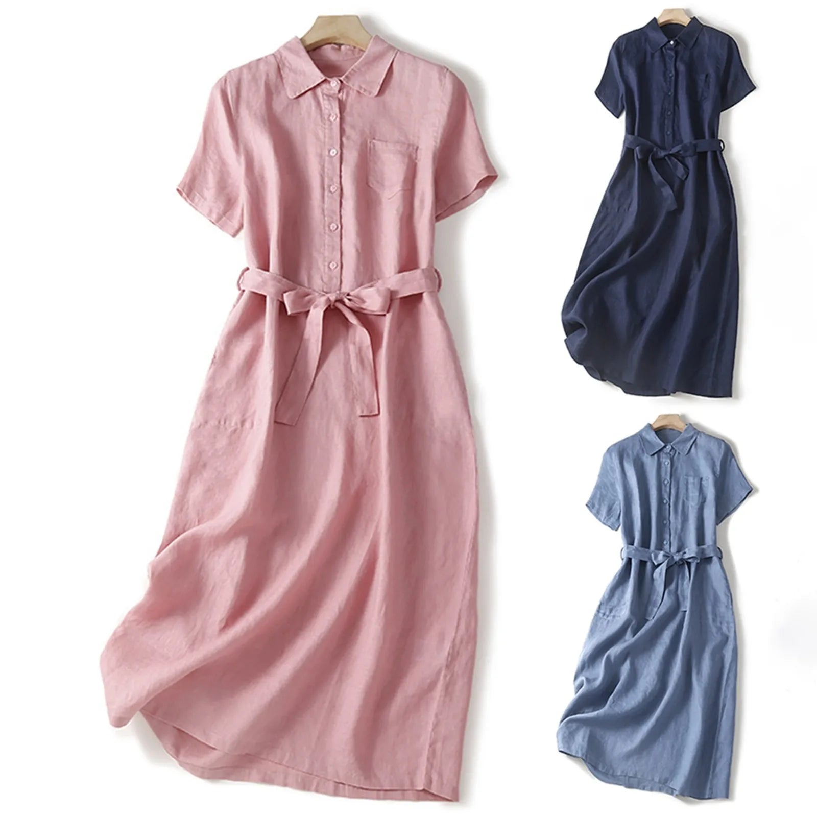 Harlow™ | Noa Collared Midi Dress