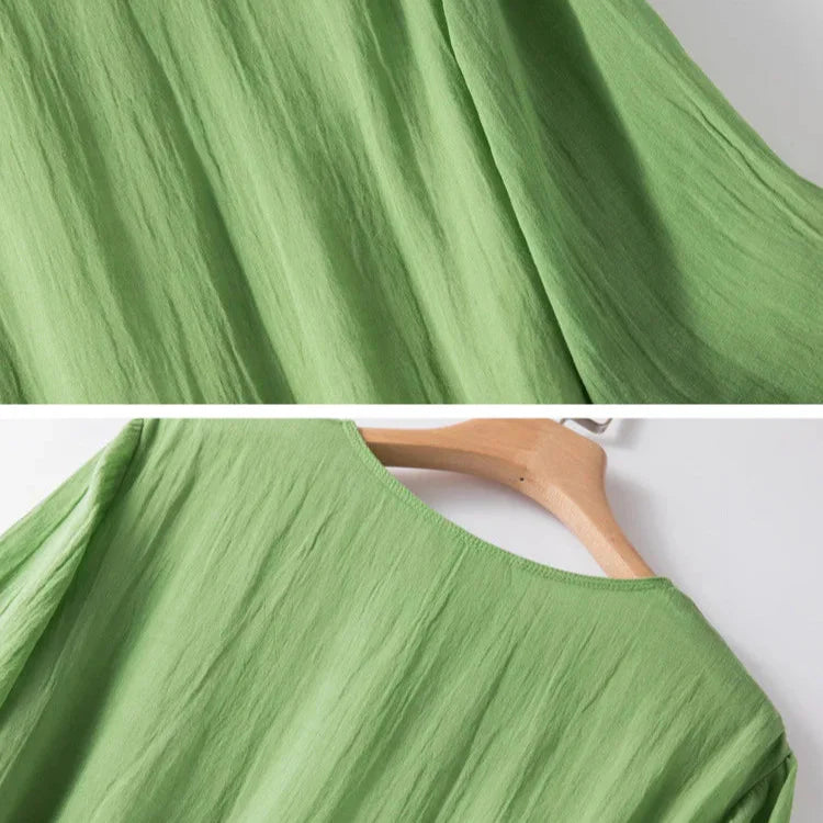 Harlow™ | Linencrest Midi Dress