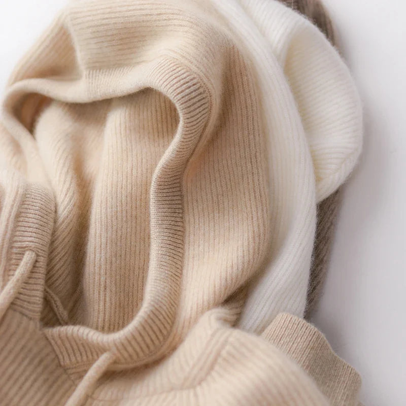 Harlow™ | Elara Cashmere Hoodie