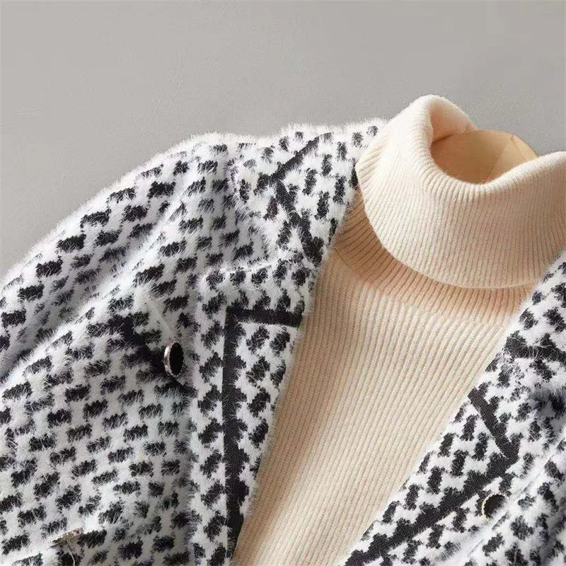 Harlow™ | Celeste Houndstooth Jacket