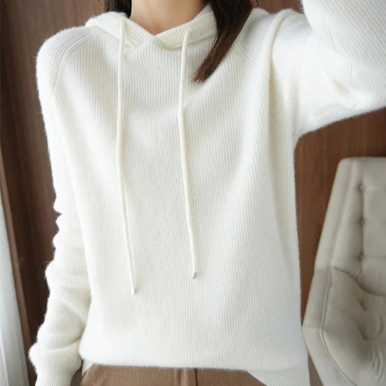 Harlow™ | Elara Cashmere Hoodie