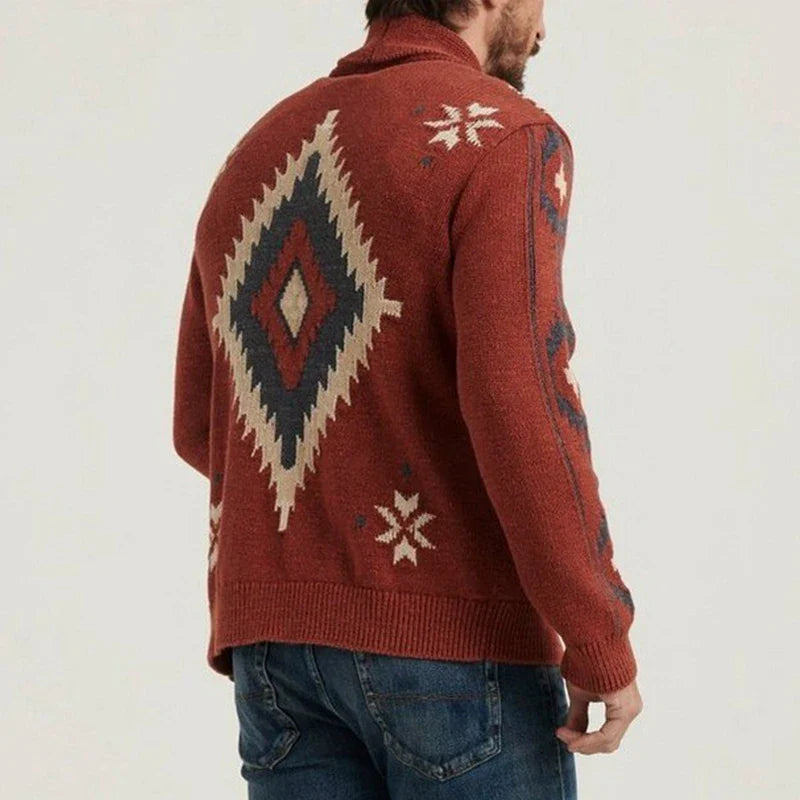 Harlow™ | Redwood Cashmere Knitted Cardigan