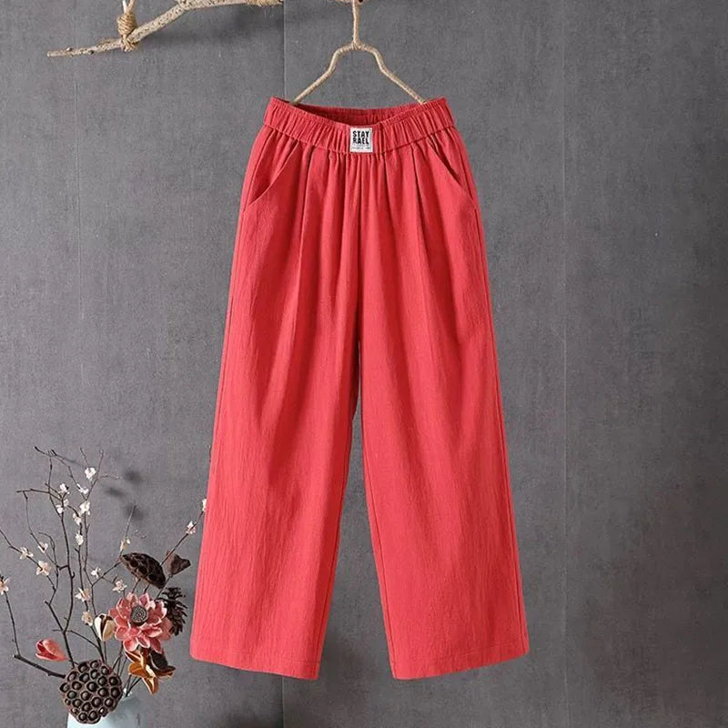 Harlow™ | Luna Linen Relaxed Trousers