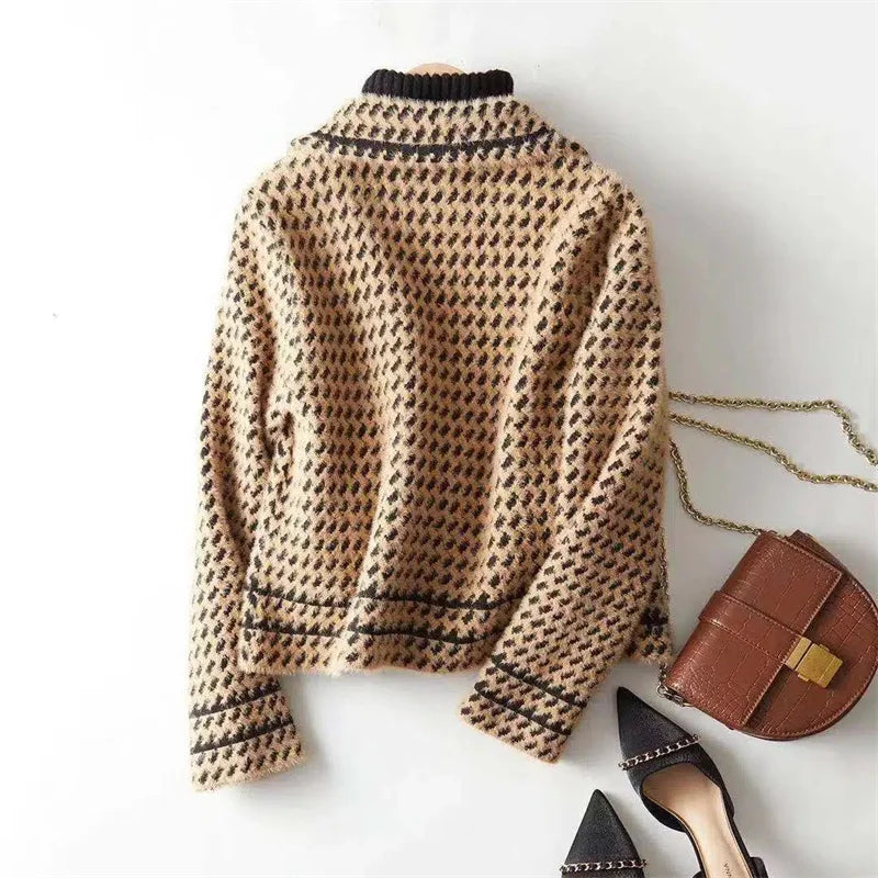 Harlow™ | Celeste Houndstooth Jacket