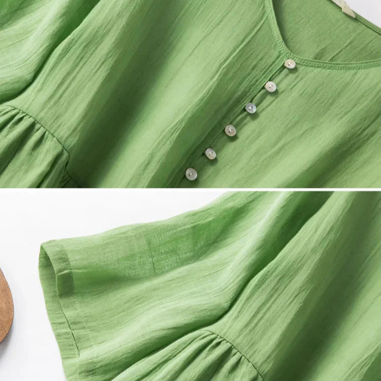 Harlow™ | Linencrest Midi Dress