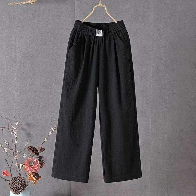 Harlow™ | Luna Linen Relaxed Trousers