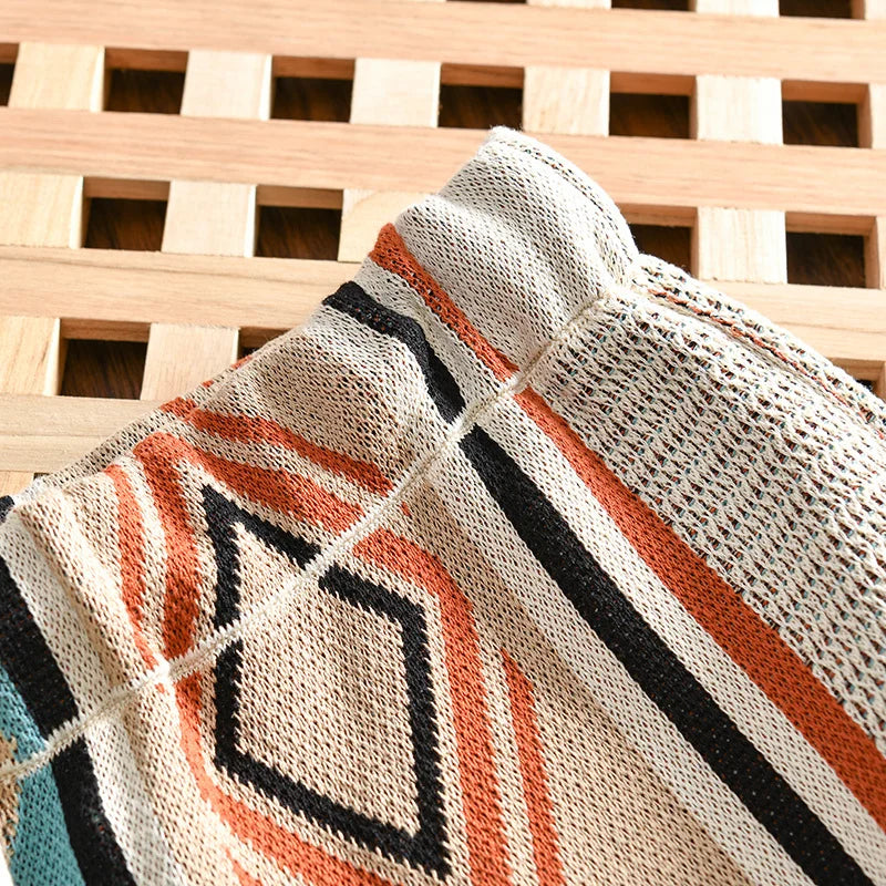 Harlow™ | Navajo Vintage Knitted Shorts