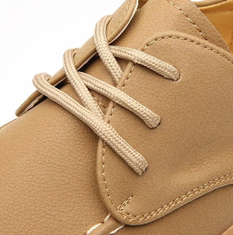 Harlow™ | Sahara Leather Sneakers
