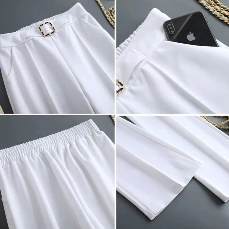 Harlow™ | Alessia Silk Trousers