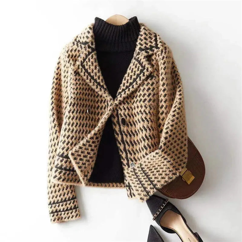 Harlow™ | Celeste Houndstooth Jacket