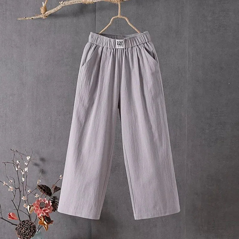 Harlow™ | Luna Linen Relaxed Trousers