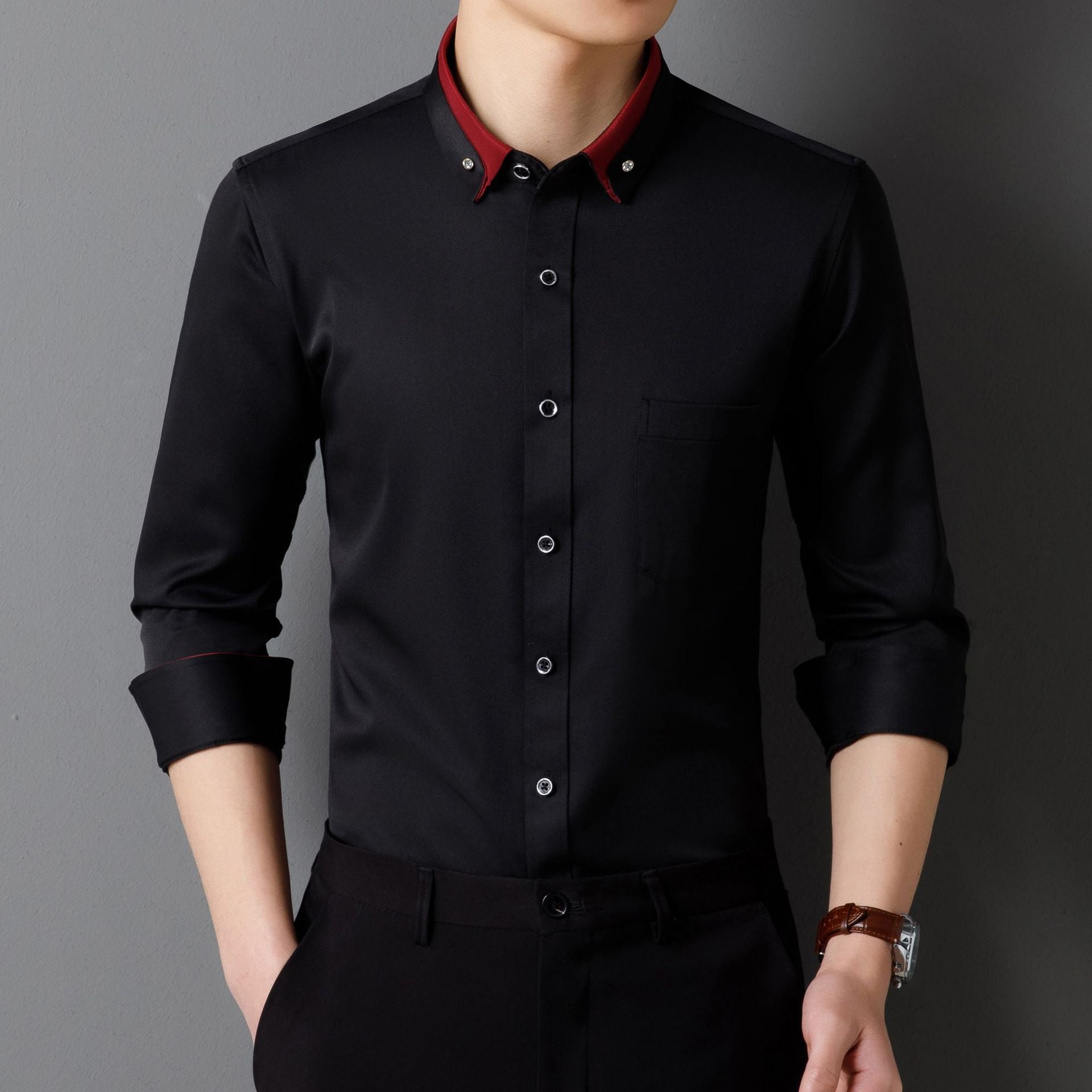 Harlow™ | Avant Garde Long Sleeve Shirt
