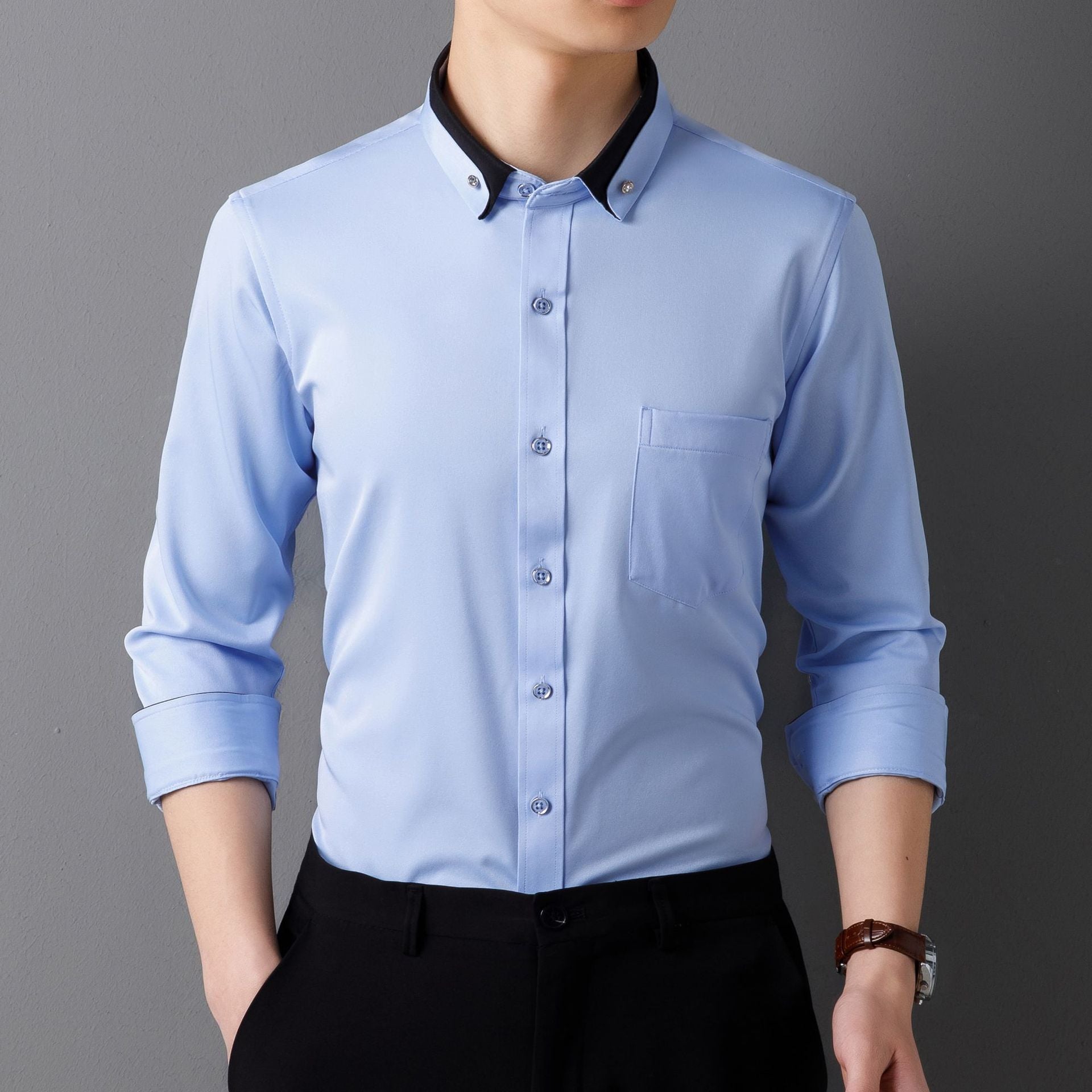Harlow™ | Avant Garde Long Sleeve Shirt