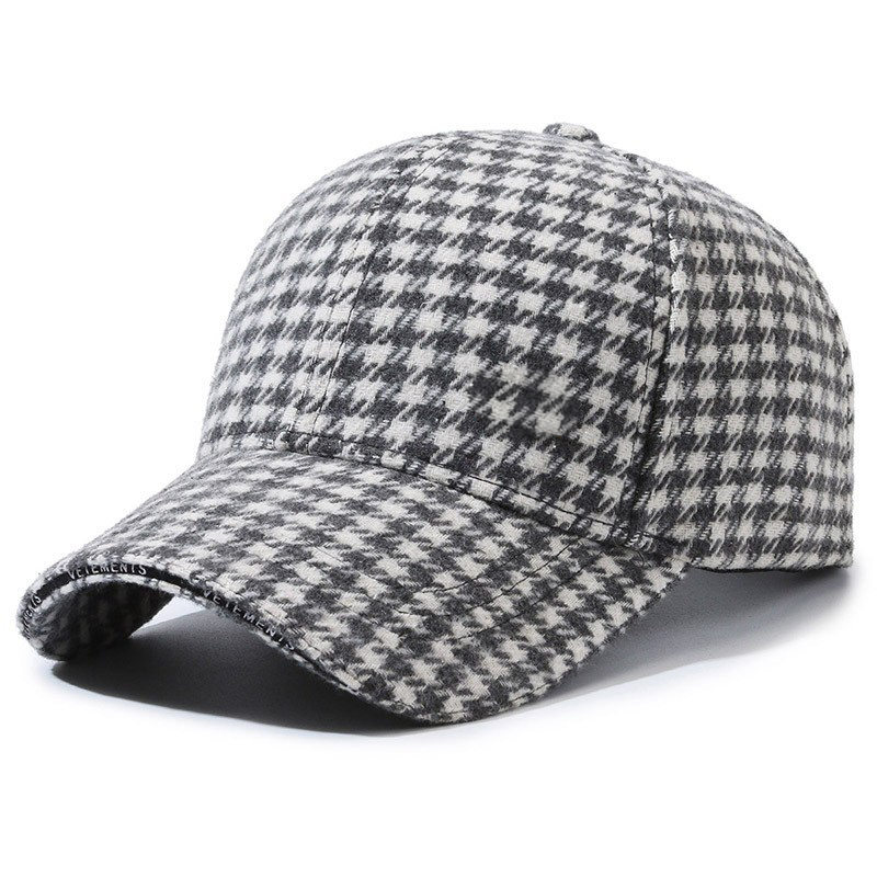Harlow™ | Houndstooth Vintage Cap