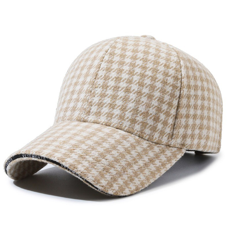 Harlow™ | Houndstooth Vintage Cap