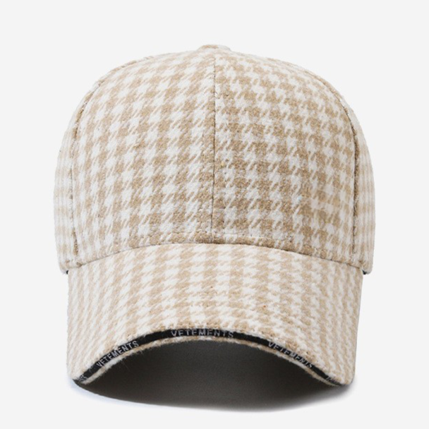 Harlow™ | Houndstooth Vintage Cap