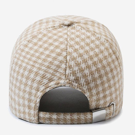 Harlow™ | Houndstooth Vintage Cap