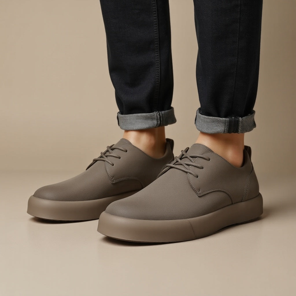 Harlow™ | Sahara Leather Sneakers