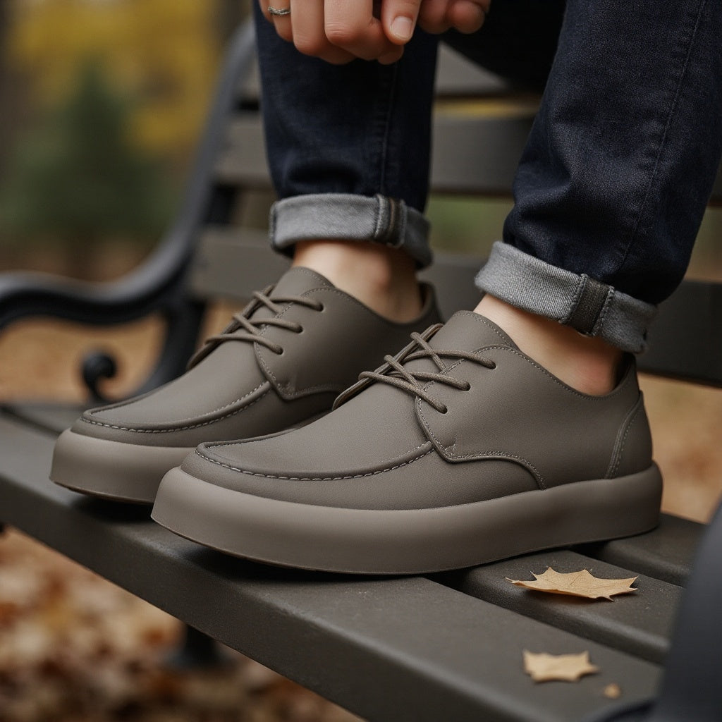 Harlow™ | Sahara Leather Sneakers