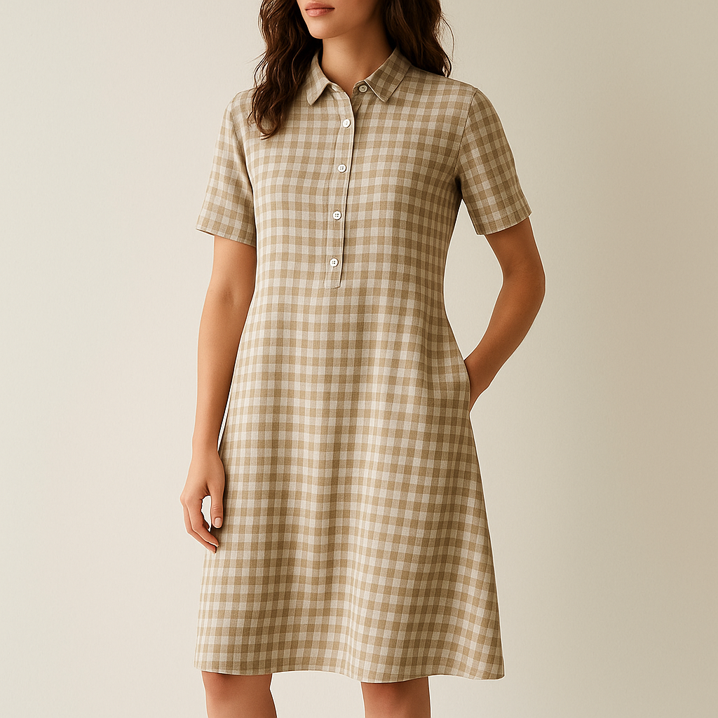 Harlow™ | Willow Linen Shirt Dress