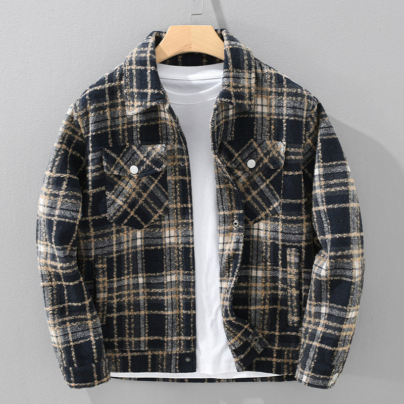 Harlow™ | Amber Plaid Jacket