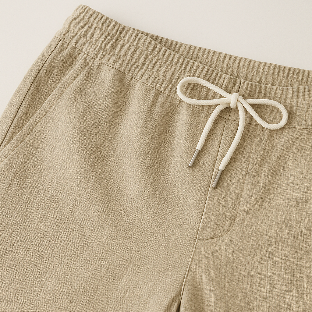 Harlow™ | Monaco Cotton Linen Trousers