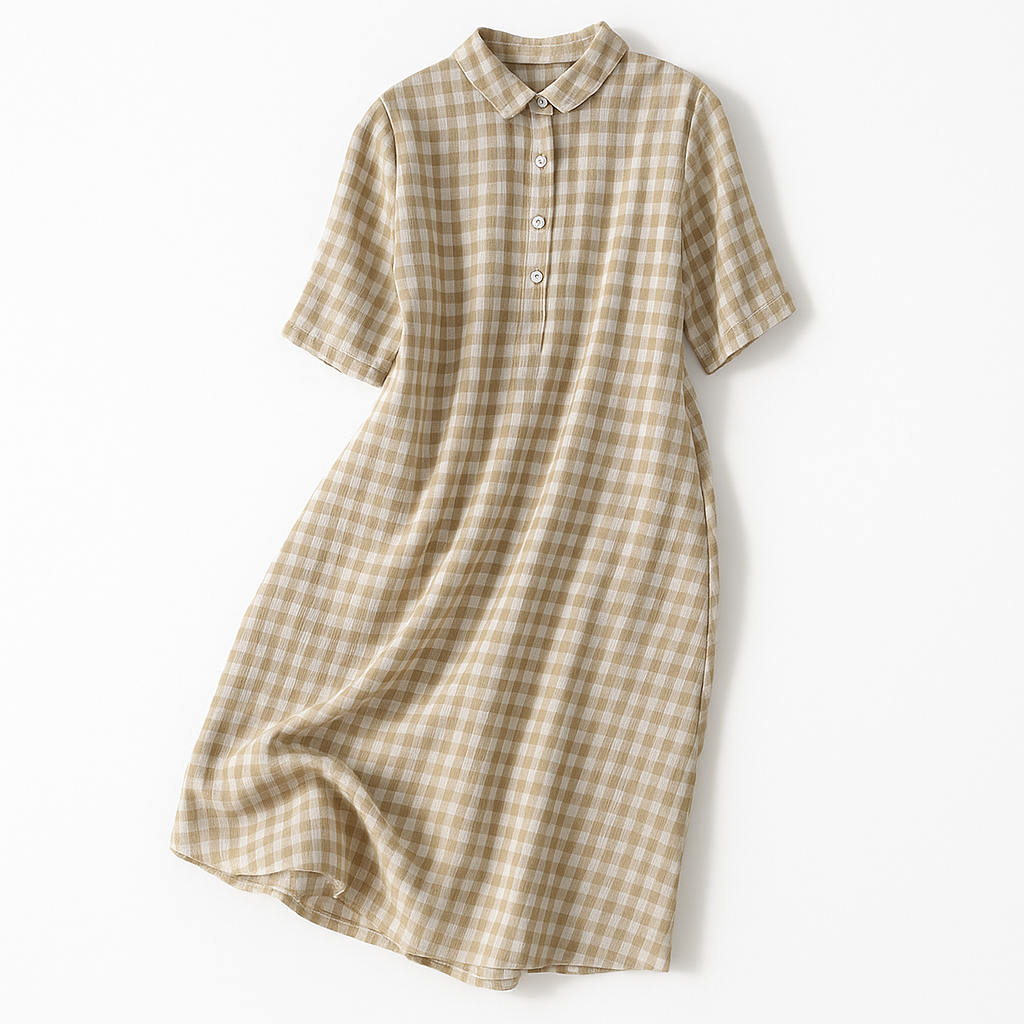 Harlow™ | Willow Linen Shirt Dress