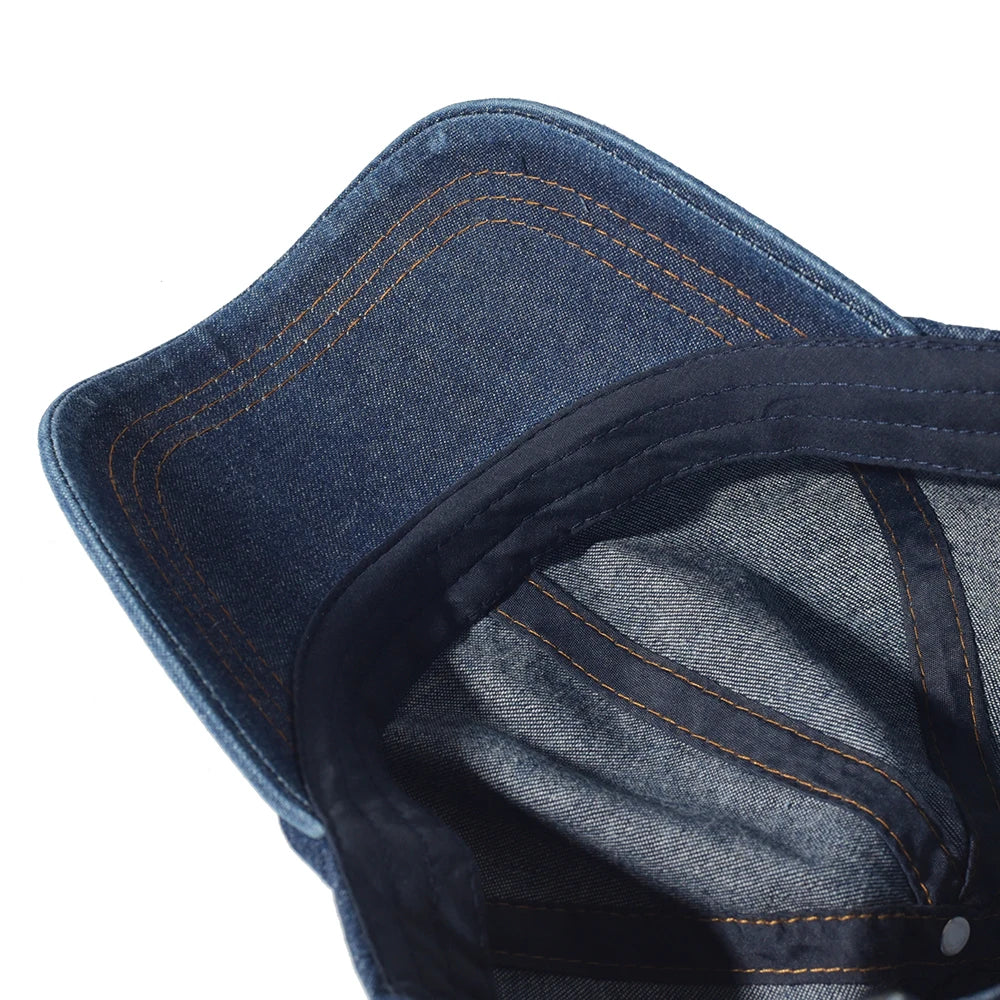 Harlow™ |Classic Washed Denim Cap
