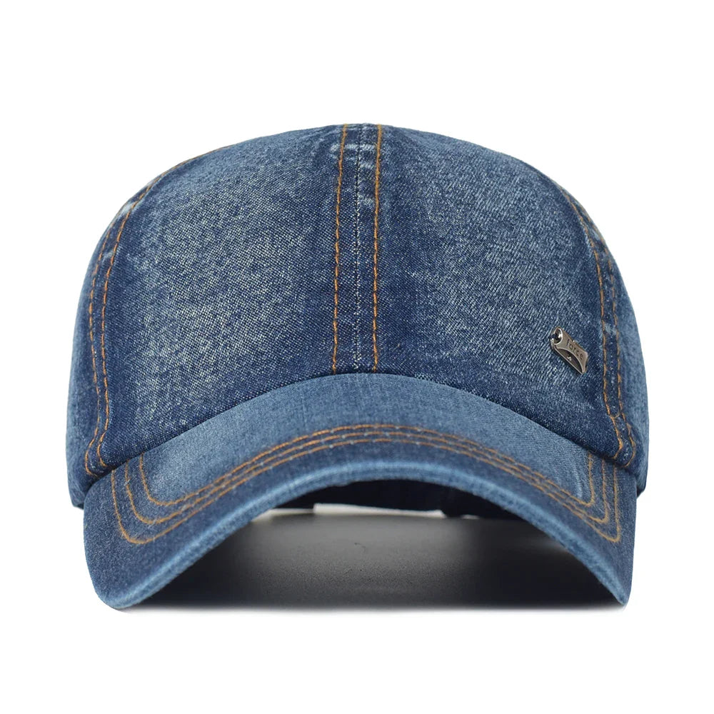 Harlow™ |Classic Washed Denim Cap